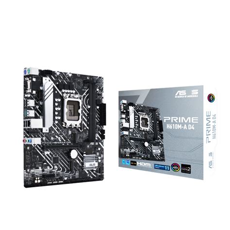 Asus H610 H610i H610m Motherboards Support I5 12400 Ssds M 2 Lga 1700