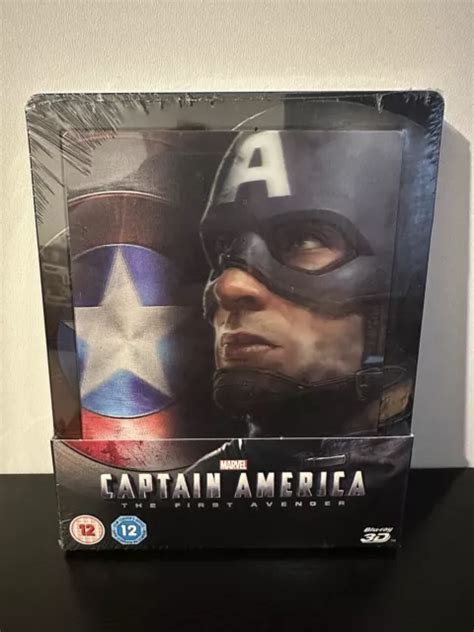 Captain America The First Avenger Blu Ray D Lenticular Steelbook Eur