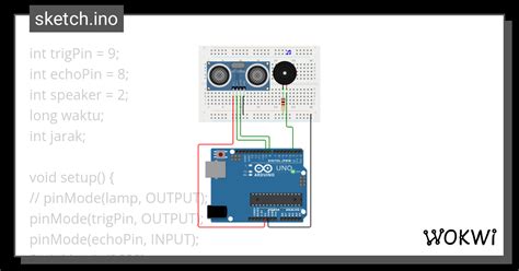 Mengukur Jarak Dan Tinggi Wokwi Esp32 Stm32 Arduino Simulator XXX