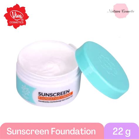 Viva Sunscreen Foundation Cream G Shopee Philippines