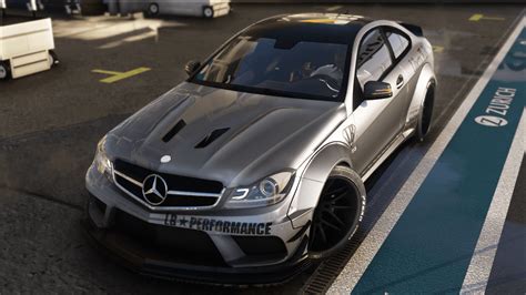 Mercedes Benz C63 Black Series Libertywalk 2014 Add On Template