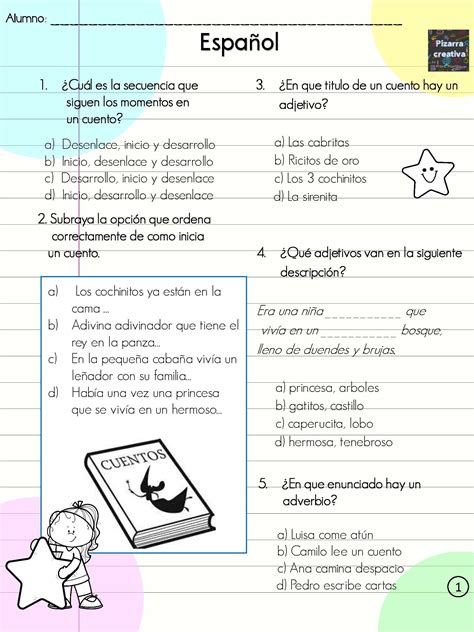 EXAMEN DIAGNÓSTICO 2022 2023 Página 46 Imagenes Educativas