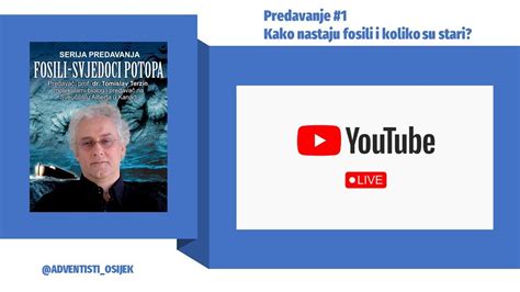 Serija Predavanja FOSILI SVJEDOCI POTOPA Dr Tomislav Terzin 1