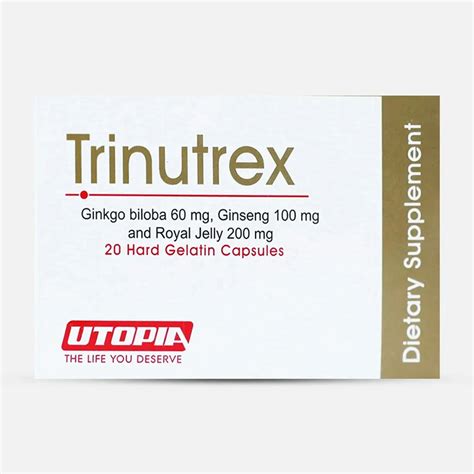 Trinutrex 20 Capsules Rosheta United Arab Emirates