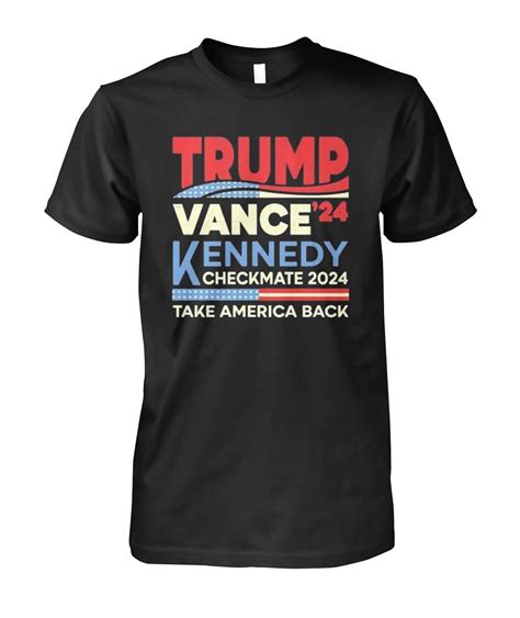 Trump Vance Kennedy Checkmate 2024 Take America Back Vintage T Shirt