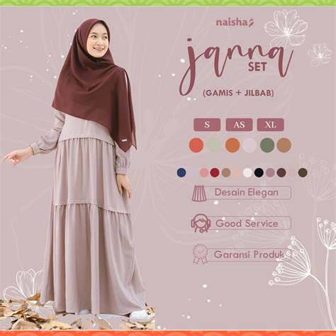 Jual Janna Dress Set Voal Luma Premium Shopee Indonesia