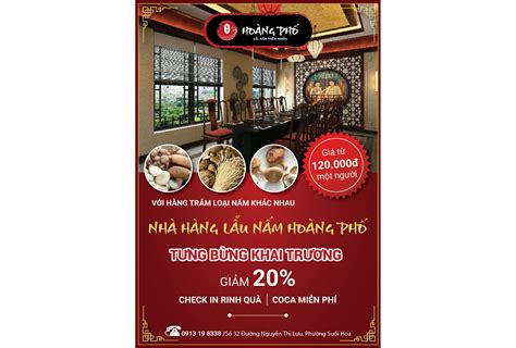 Opened - Nhà hàng Lẩu nấm Hoàng Phố