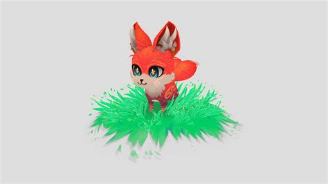 Three Tailed Kitsune 3d Model By Einhartt Pedrobrz13 42a72cb