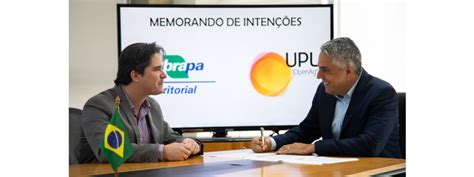 Upl E Embrapa Assinam Protocolo Para Desenvolver M Tricas De