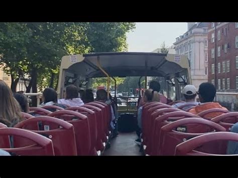 Live Chat 40 London Tour Bus Upper Deck View YouTube