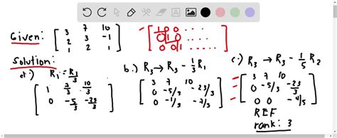 Solved Suppose That A Is An Mxn Matrix With M