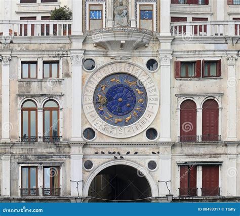 Venice Astrological Clock Stock Image Image Of Astrology 88493317