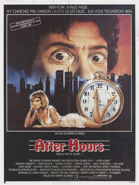 After Hours 1985 French Grande Poster - Posteritati Movie Poster Gallery