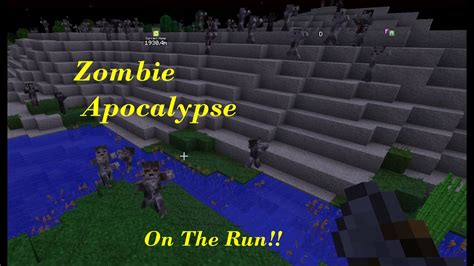 Minecraft Zombie Apocalypse On The Run Youtube