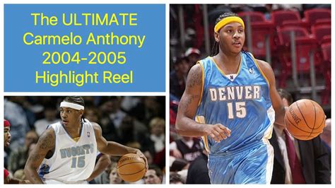 The Ultimate Carmelo Anthony Sophomore Year Highlight Reel