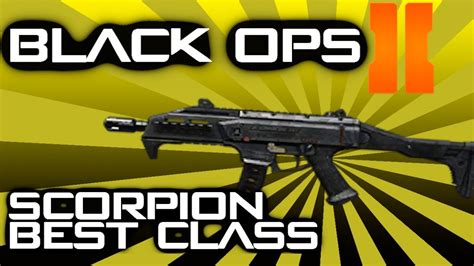 Black Ops Skorpion Best Custom Class Class Set Up Guide Call