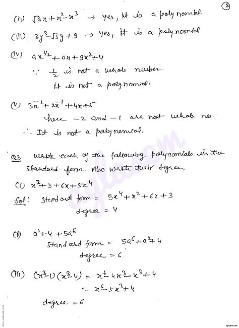 Rd Sharma Solutions For Class 8 Division Of Algebraic Expressions Exercise 8 1 Pdf Rd Sharma