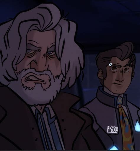 #hank and connor fanart on Tumblr