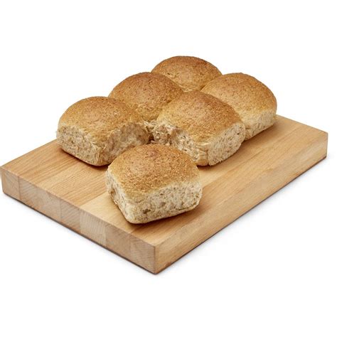 Woolworths Bread Rolls Soft Wholemeal Lunch Pack Woolworths