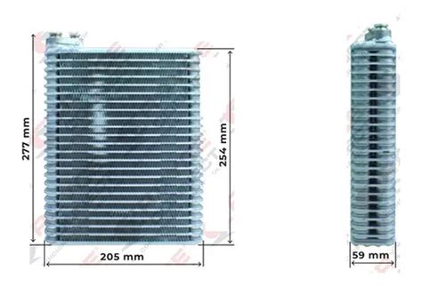 Evaporador Fiat Palio Fire Idea R A Fluxo Paralelo Ref