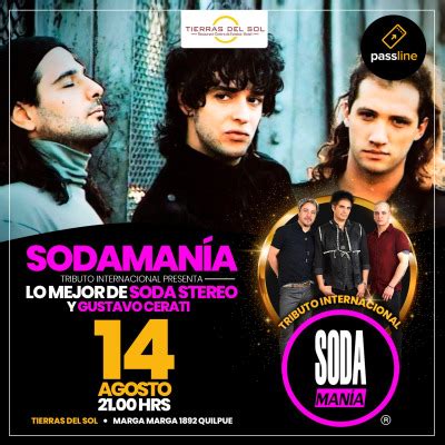 Passline Sodamania Tributo A Soda Stereo Cerati