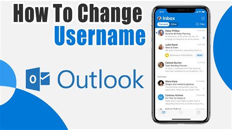 How To Change Outlook Username Change Your Display Name On Outlook