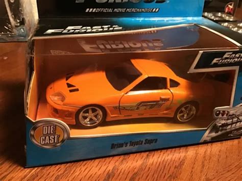 Jada Toys Fast Furious Brian S Toyota Supra Ff Orange