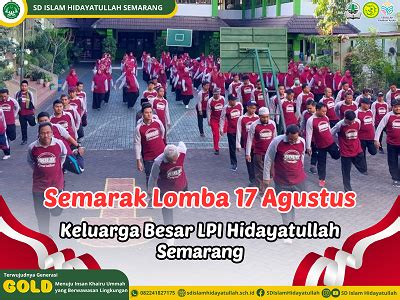 Semarak Lomba Agustus Keluarga Besar Lembaga Pendidikan Islam Lpi