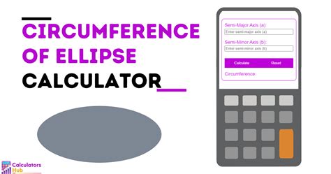 Circumference of Ellipse Calculator Online