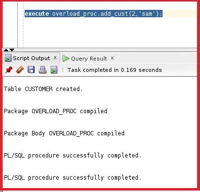 Overloading Subprograms With Procedures In Oracle Dot Net Tutorials