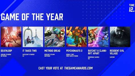 Here Are The Game Awards 2021 Goty Nominations