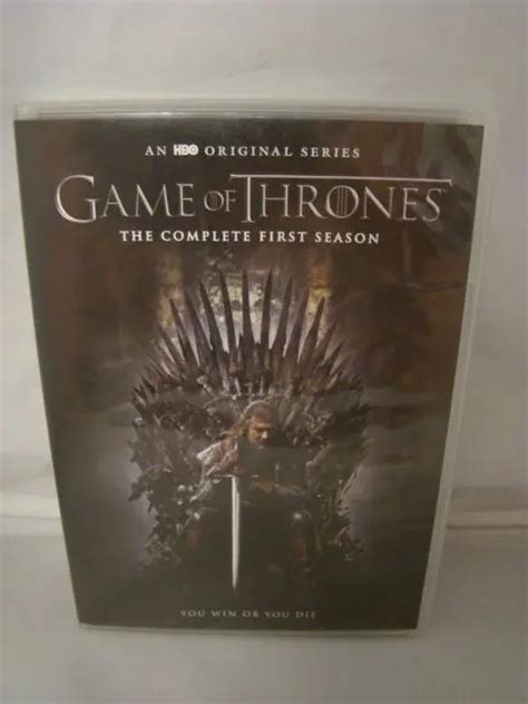 Game Of Thrones Complete First Season Dvd Set Hbo Original Series 10 Hours £764 Picclick Uk