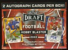 Leaf Draft Football Checklist Set Details Blaster Box Info