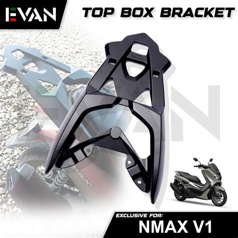 EVAN PH Nmax 155 V1 Rear Bracket Top Box Bracket Carrier Tail Rack Rear