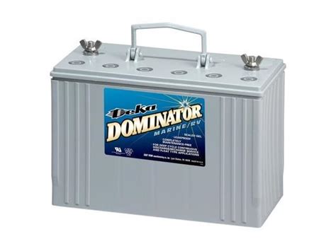 Deka G Vdc Dominator Marine Hr Battery Newegg