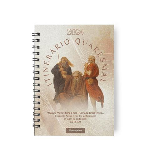 Livro Itinerário Quaresmal 2024 Frei Gilson Loja Evangelize De