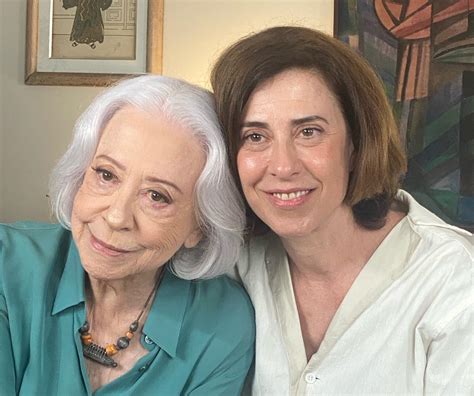 Fernanda Montenegro celebra vitória da filha no Globo de Ouro É ela