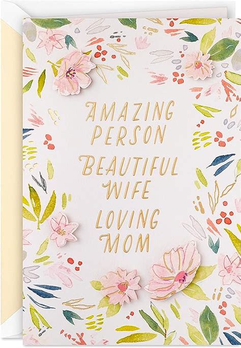 Amazon Hallmark Signature Mother S Day Card For Wife Amazing