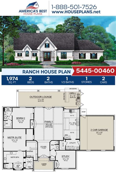 Pin on Ranch House Plan