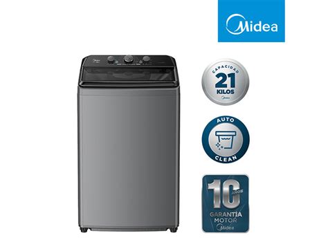 Ripley Lavadora Superior Midea K Ma W G Gris