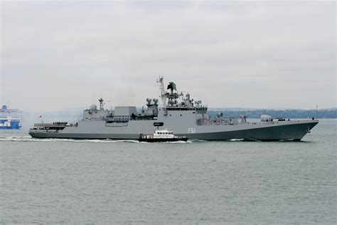 The Beautiful INS Trikand A Talwar Class Frigate Of The Indian Navy