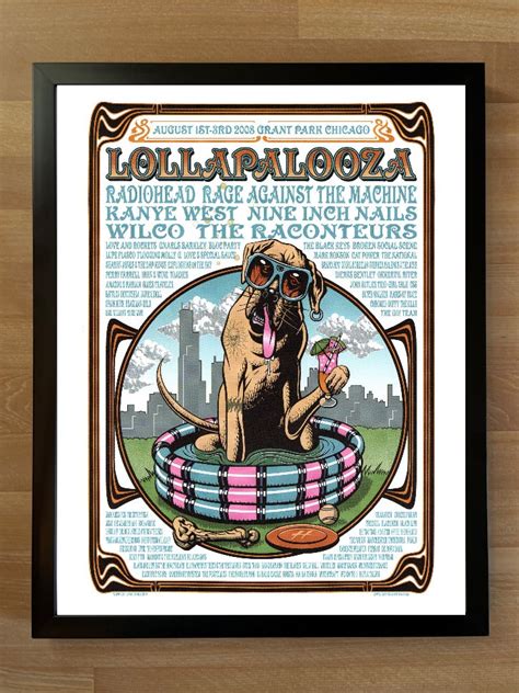 LOLLAPALOOZA, Chicago, 2008 - Etsy