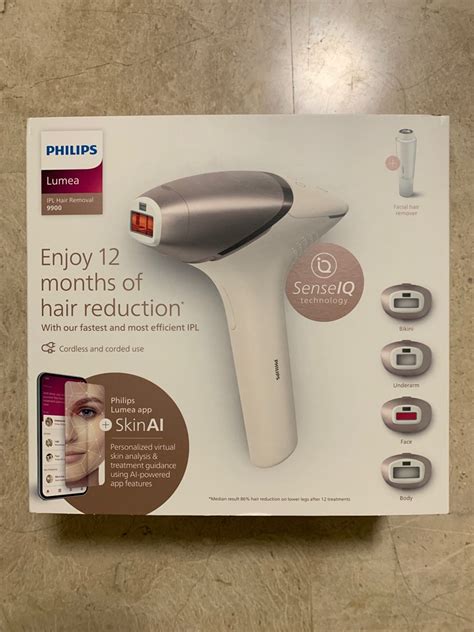 Philips Lumea Ipl Hair Removal Series 9900 Model Bri95800 Packed