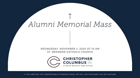 Alumni Memorial Mass Youtube