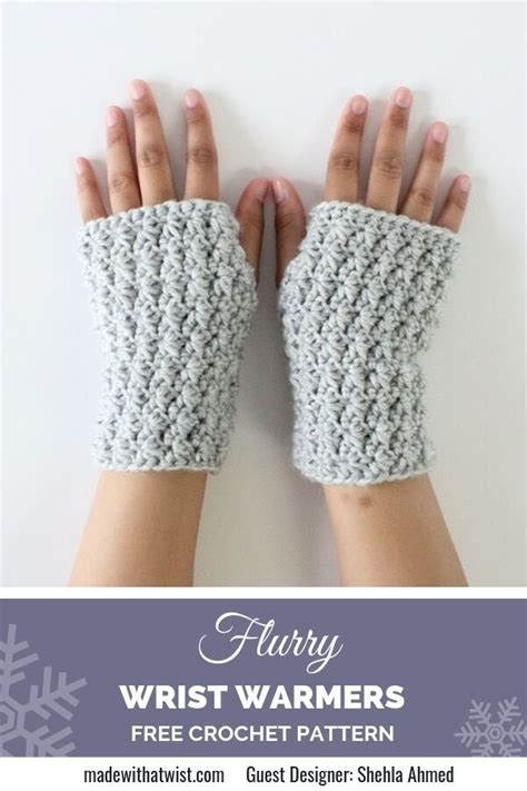 Crochet Hand Warmers Free Pattern