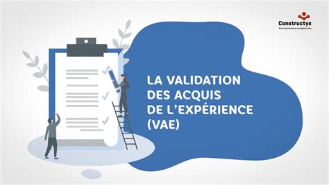 La Validation Des Acquis De L Exp Rience Vae Youtube