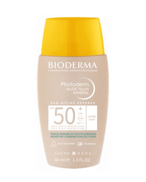 Bioderma Photoderm Nude Touch Mineral Tono Dorado Spf X Ml La Farma