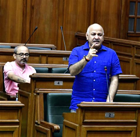 Delhi Deputy Chief Minister Manish Sisodia Addresses