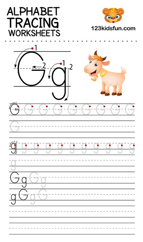 Alphabet Tracing Worksheets A-Z Free Printable For Kids. | 123 Kids Fun - Motherhood