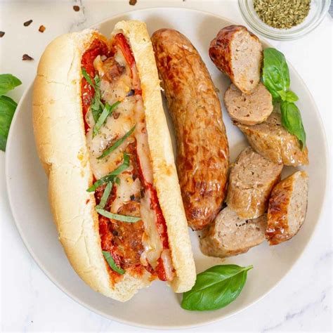 Air Fryer Italian Sausage From Fresh Or Frozen Babaganosh